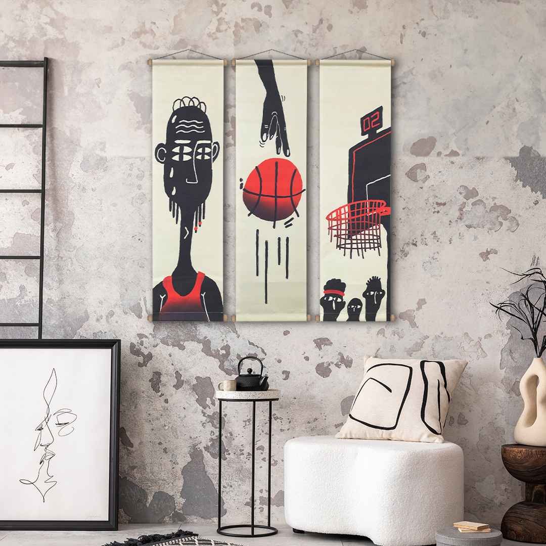 Countdown Tapestry Poster Set, Wall Decoration