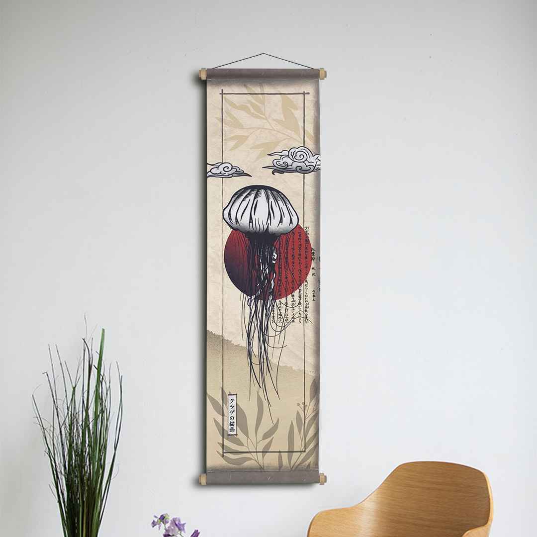 Scroll of the Sea Tapestry Poster Set, Wall Decoration