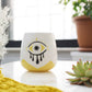 "Look" Large Ceramic Mug, Design Ceramic Kitchenware
