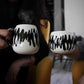 "Ink" Large Ceramic Mug, Design Ceramic Kitchenware