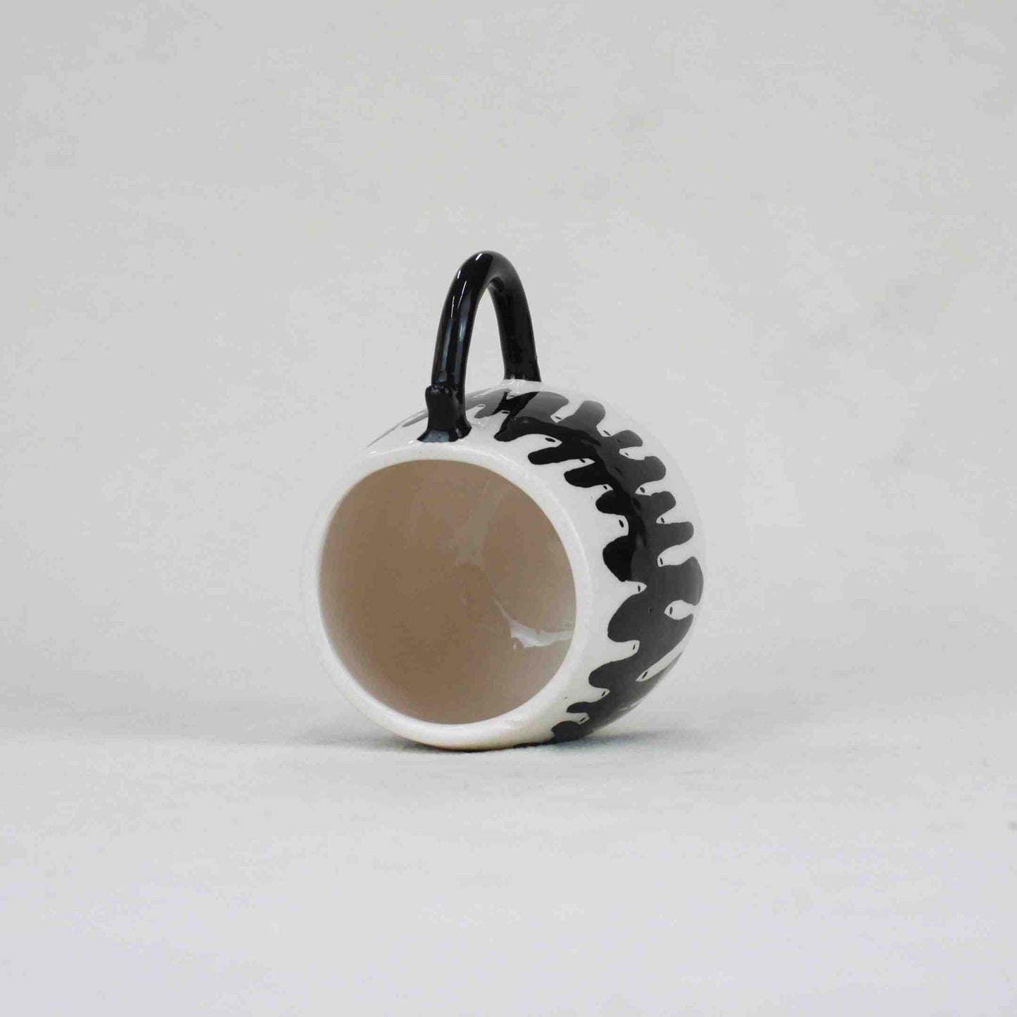 "Ink" Large Ceramic Mug, Design Ceramic Kitchenware