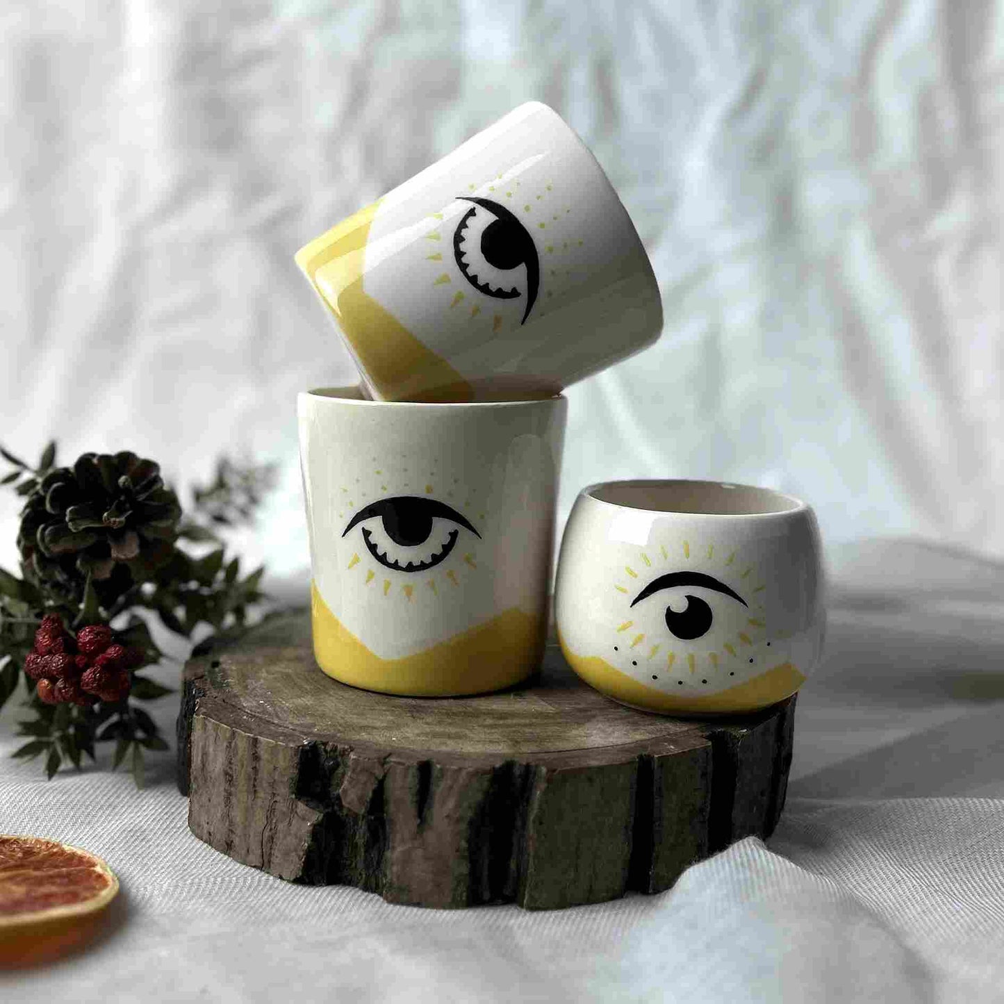 "Look" Coffee Glass, Design Ceramic Kitchenware