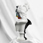 Diana 'Slice of Color' Pop Art Sculpture, Modern Home Decor