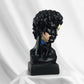 David 'Pop Art Black' Pop Art Sculpture, Modern Home Decor