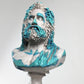 Zeus 'Blue Coral' Pop Art Sculpture, Modern Home Decor