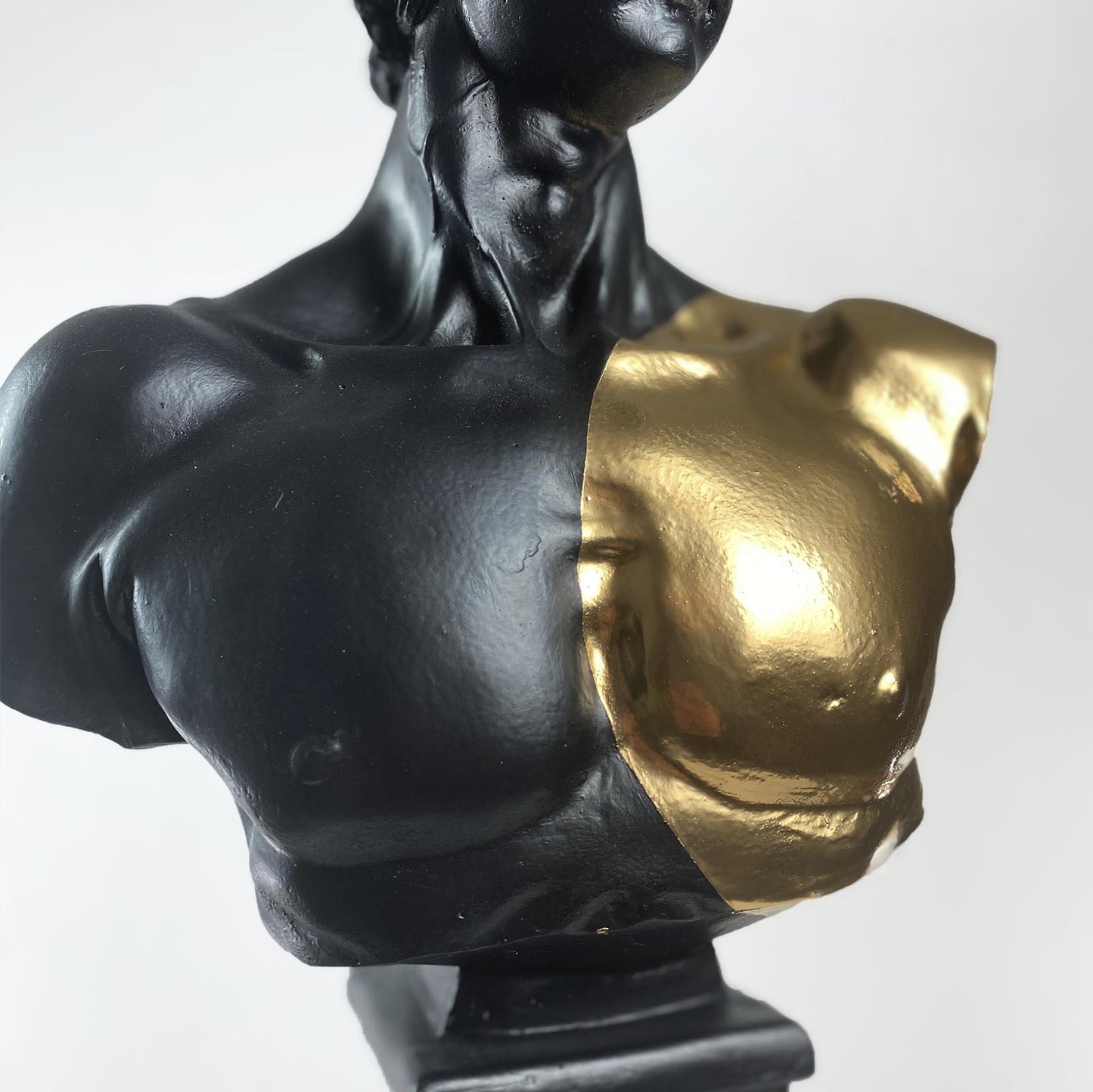 David 'Armor' Pop Art Sculpture, Modern Home Decor, Large Sculpture