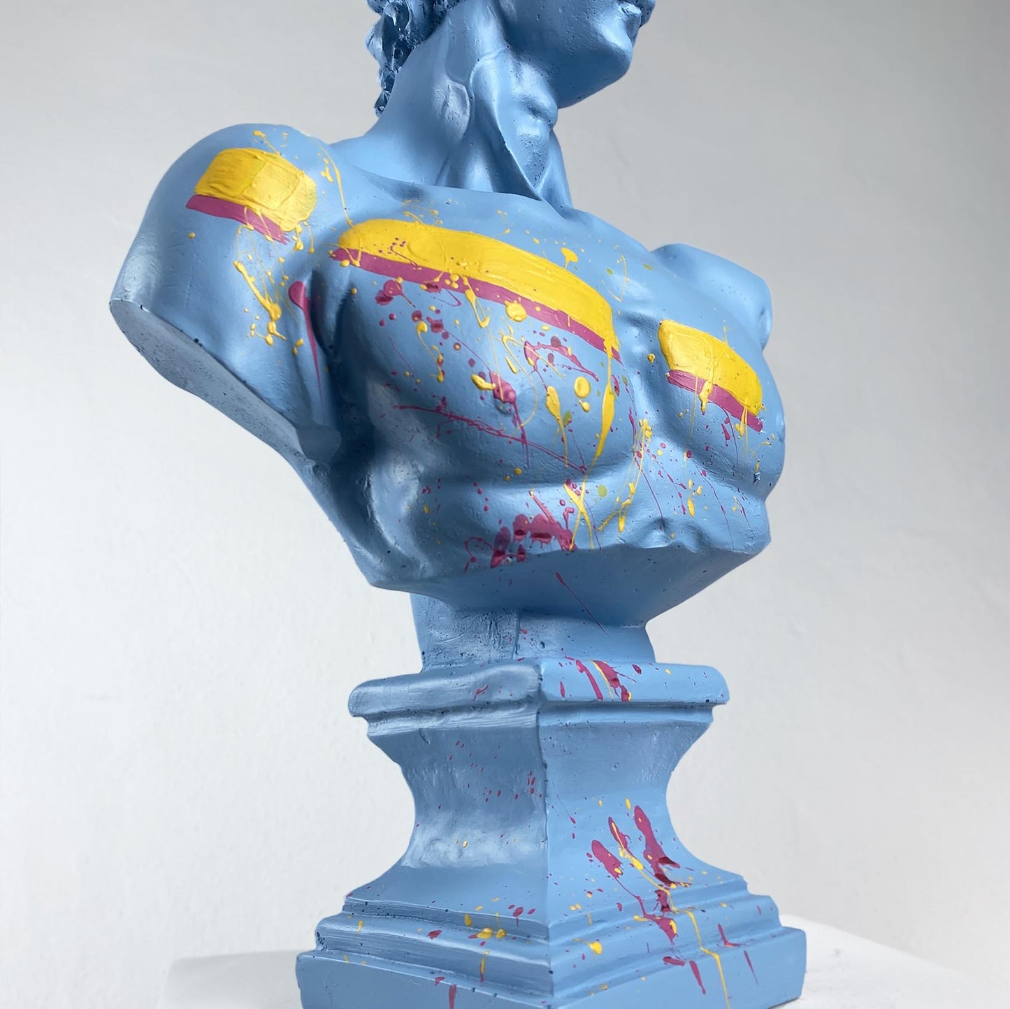 David 'Brush' Pop Art Sculpture, Modern Home Decor, Large Sculpture