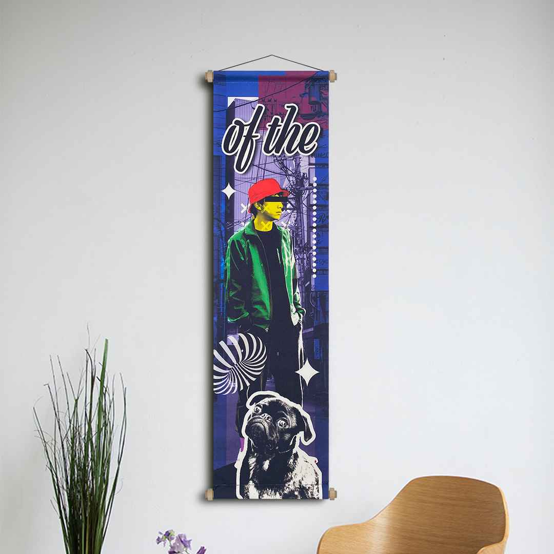 Soul of the Street Tapestry Poster Set, Wall Decoration