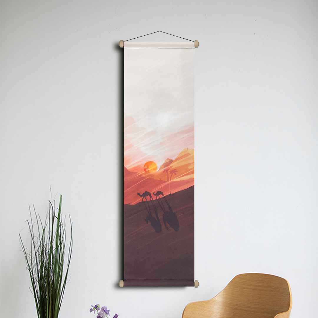 Traveler Poster Tapestry Set, Wall Decoration