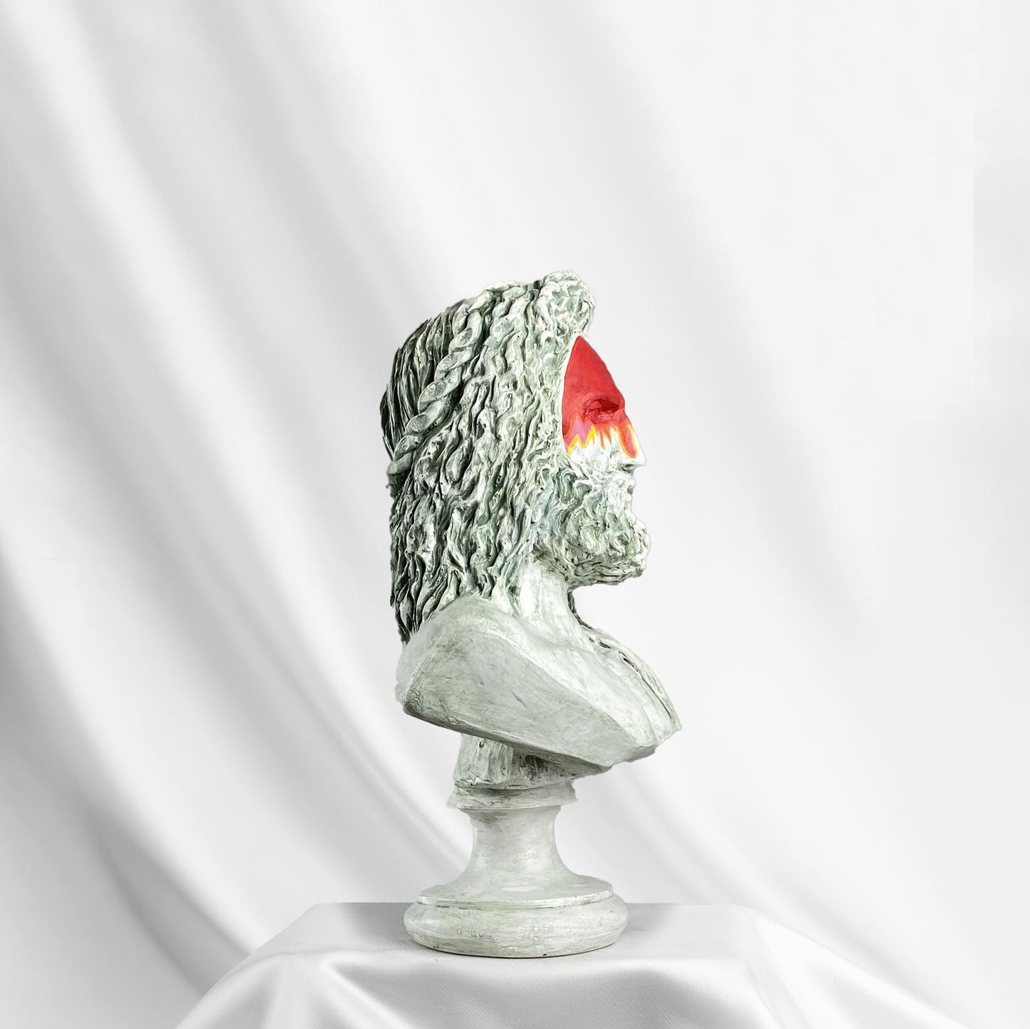 Zeus 'Warrior' Pop Art Sculpture, Modern Home Decor