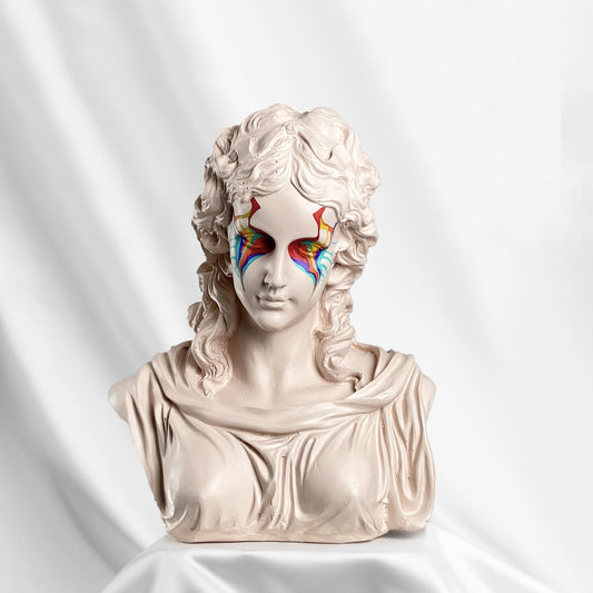 Hera 'Bone' Pop Art Sculpture, Modern Home Decor