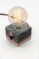Dimmable Black Concrete Table Lamp, Modern Table Lamps