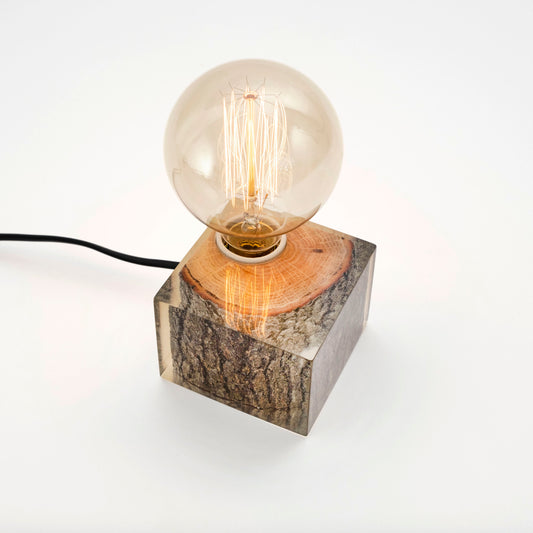 Transparent Epoxy Table Lamp, Modern Table Lamps