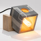 Anthracite Concrete Table Lamp "Circuit Marshmallow", Modern Table Lamps