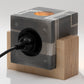 Anthracite Concrete Table Lamp "Circuit Marshmallow", Modern Table Lamps