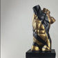 Torso 'Gold Rise' Pop Art Sculpture, Modern Home Decor