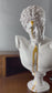 Hermes 'Gold Rain' Pop Art Sculpture, Modern Home Decor, Large Sculpture