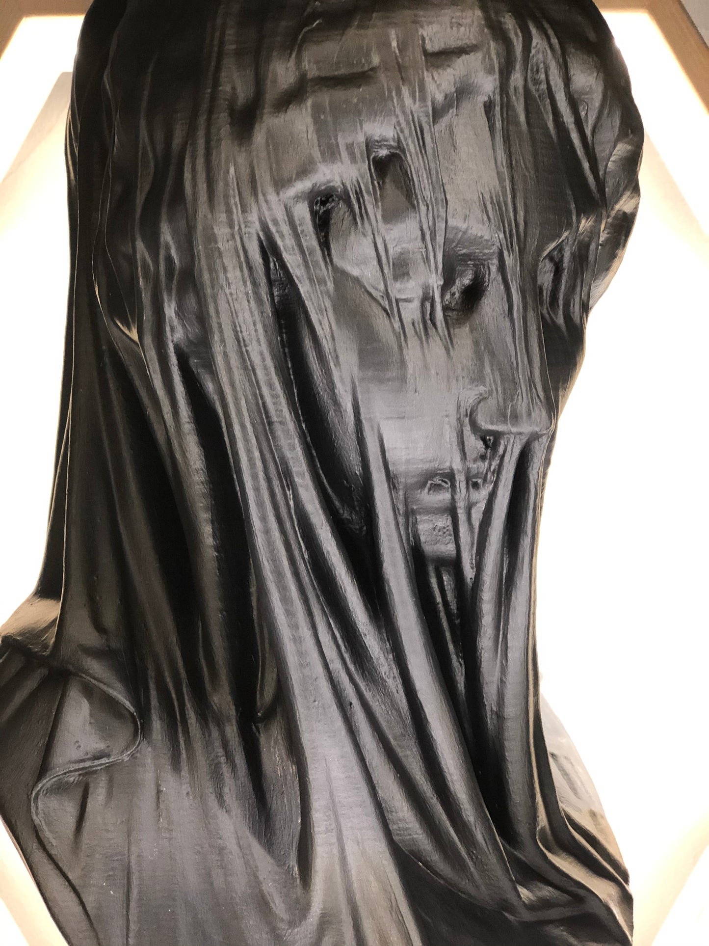 Mariam 'Black' Pop Art Sculpture, Modern Home Decor