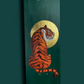 Skateboard Wall Art Set, "Holy Tiger" Hand-Painted Wall Decor