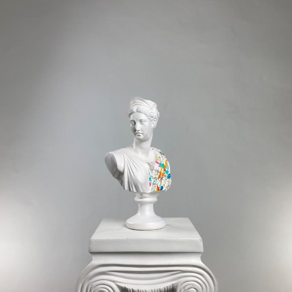 Artemis 'Candy' Pop Art Sculpture, Modern Home Decor