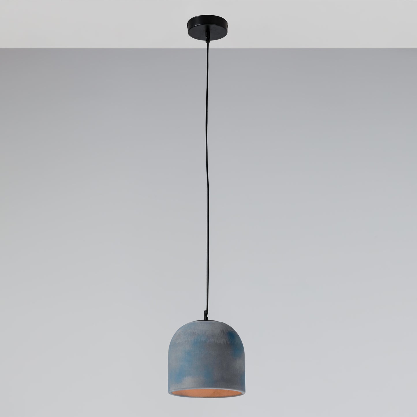 Large Grey Concrete Pendant Lamp, Modern Pendant Lamp