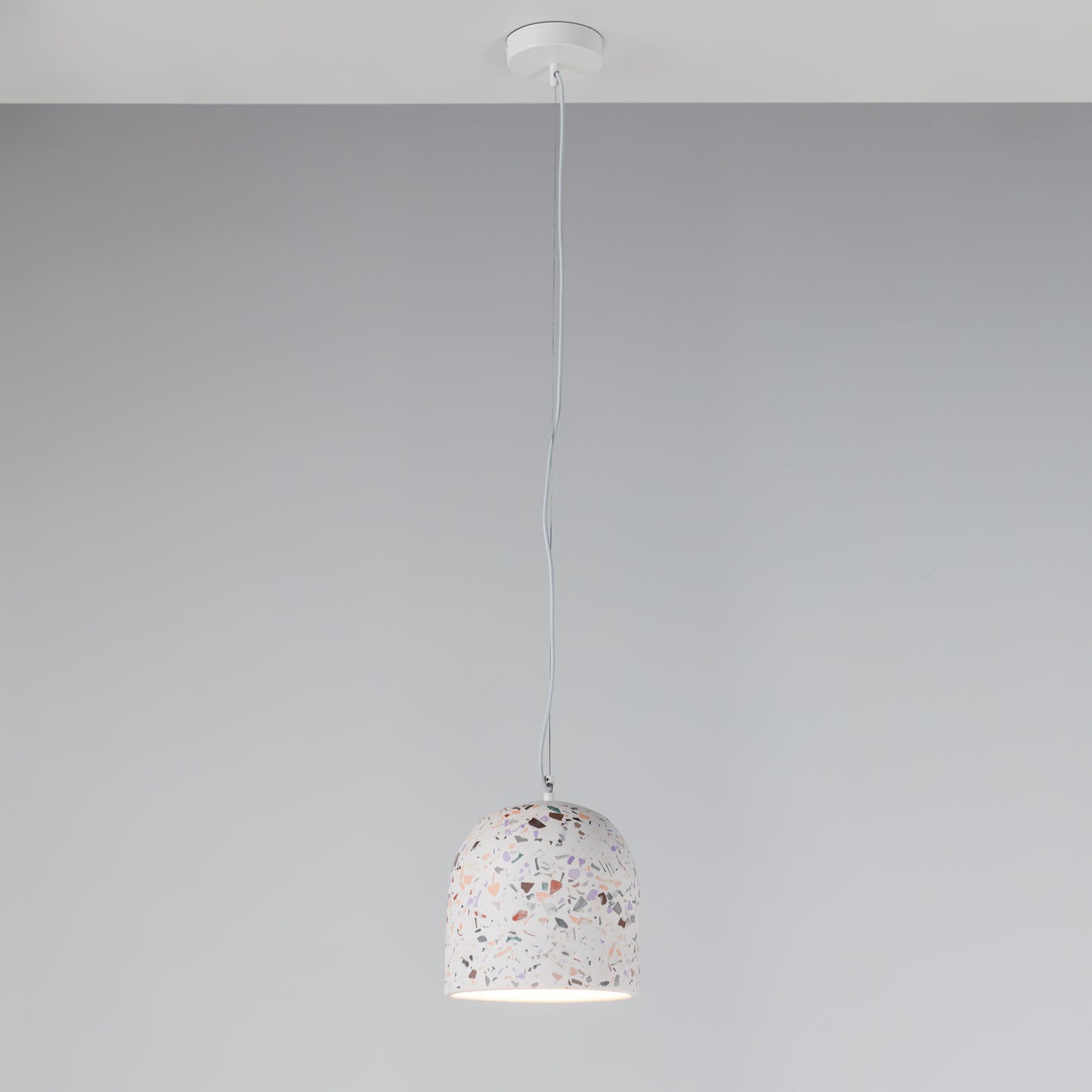 Large "Terrazzo" Concrete Pendant Lamp, Modern Pendant Lamp