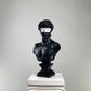 David 'Black Icon' Pop Art Sculpture, Modern Home Decor, Large Sculpture