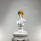 David 'Melting Gold' Pop Art Sculpture, Modern Home Decor, Large Sculpture