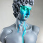 David 'Pastel' Pop Art Sculpture, Modern Home Decor, Large Sculpture