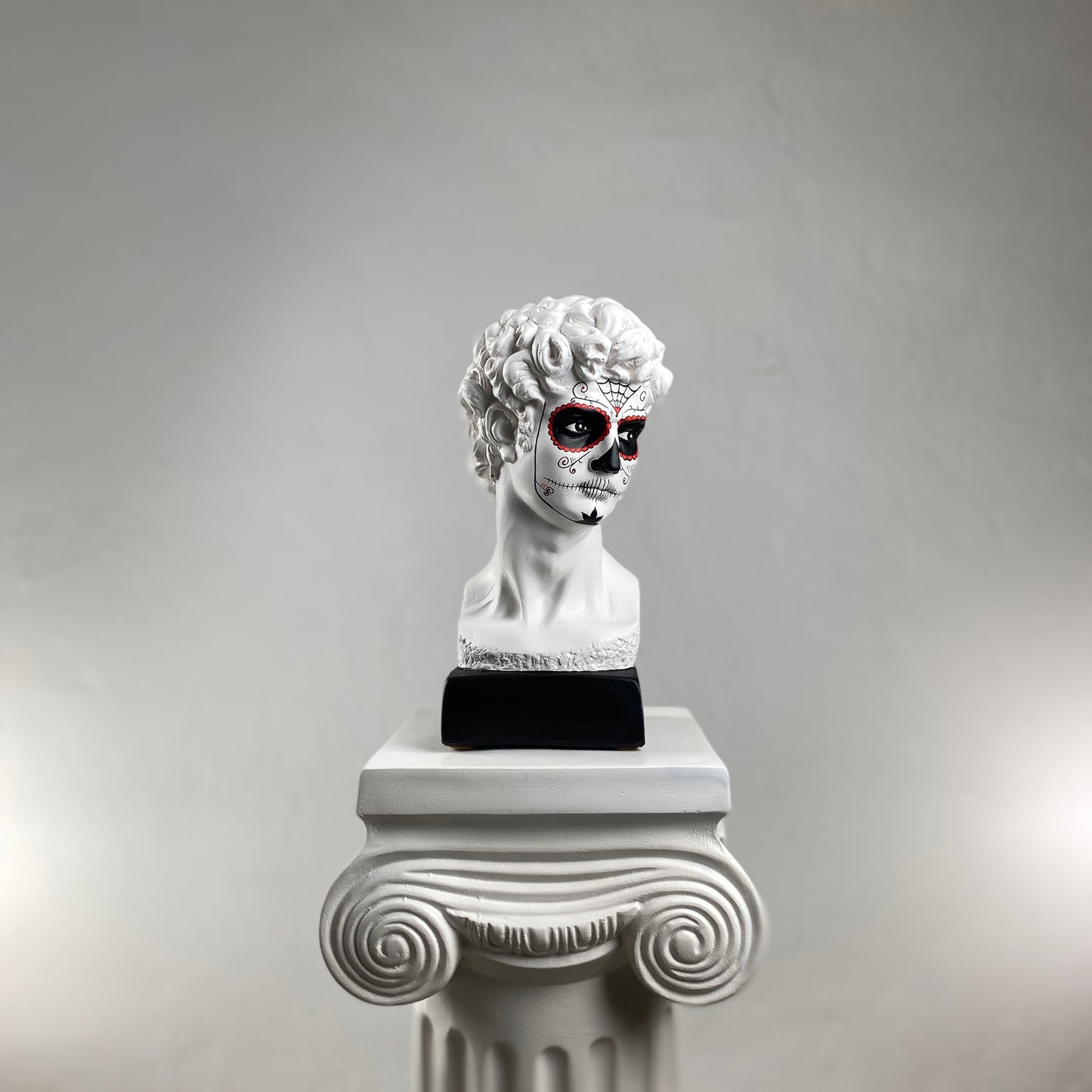 David 'Day of the Dead' Pop Art Sculpture, Modern Home Decor