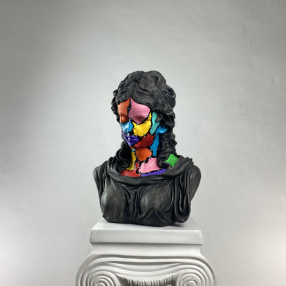 Hera 'Colorful Zombie' Pop Art Sculpture, Modern Home Decor