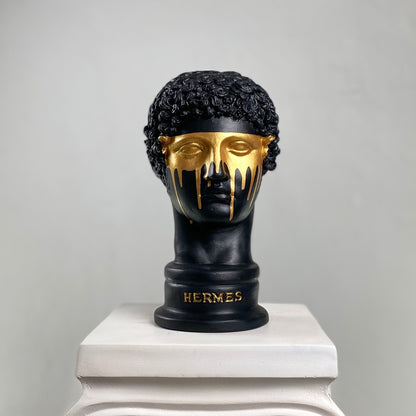 Hermes 'Treasue' Pop Art Sculpture, Modern Home Decor
