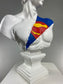 David 'Superman' Pop Art Sculpture, Modern Home Decor, Large Sculpture