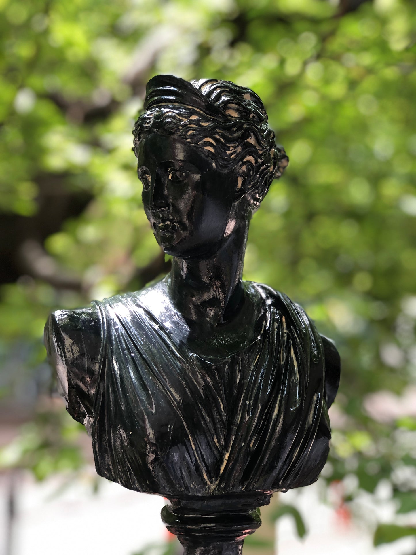Hermes and Artemis 'Pearl' Pop Art Sculpture Set, Modern Home Decors