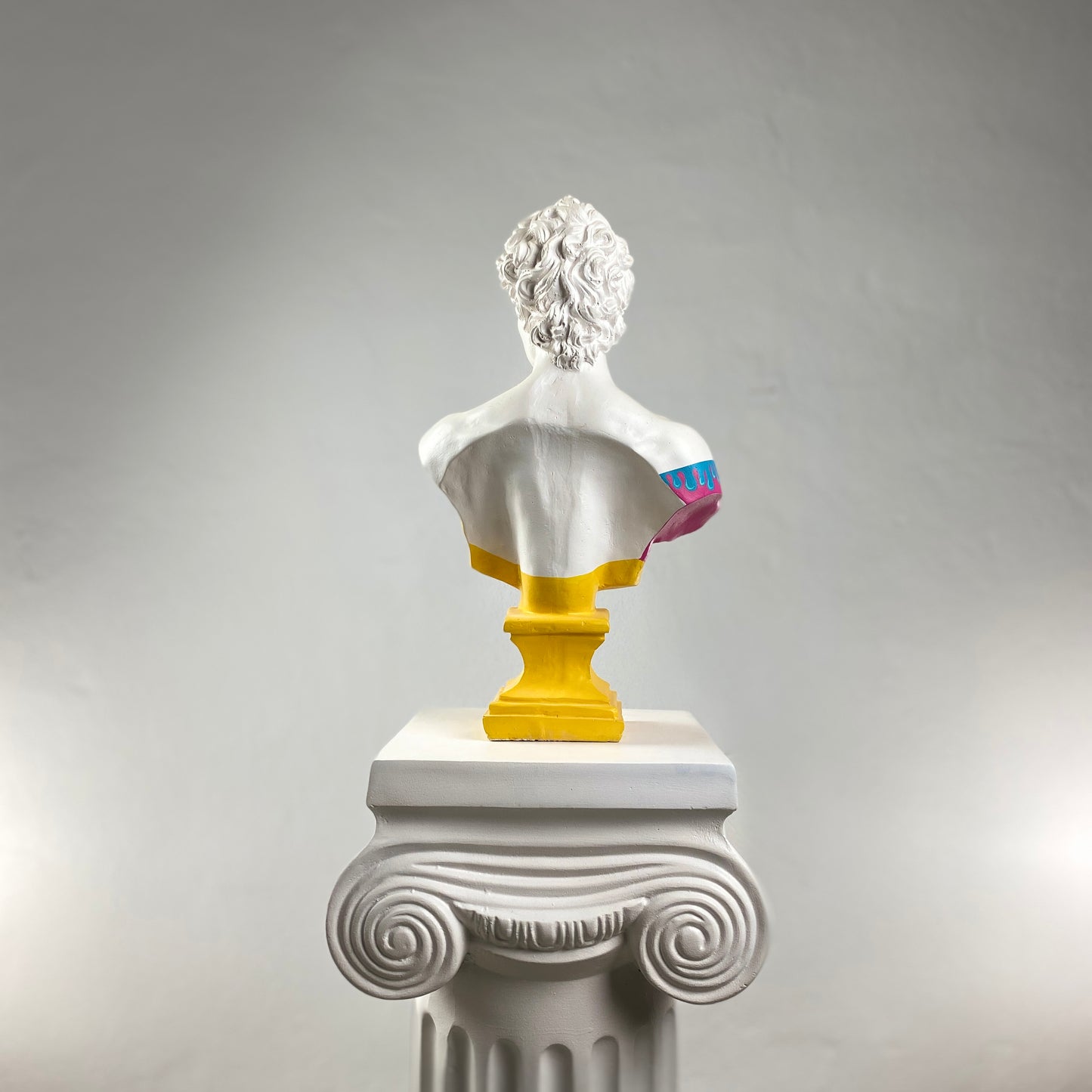David 'Leak' Pop Art Sculpture, Modern Home Decor, Large Sculpture