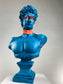David 'Forbidden' Pop Art Sculpture, Modern Home Decor, Large Sculpture