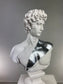David 'Silver Belt' Pop Art Sculpture, Modern Home Decor, Large Sculpture