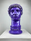 Hermes 'Purple Pearl' Pop Art Sculpture, Modern Home Decor
