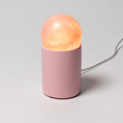 Supernova Pink Concrete Table Lamp, Pop Art Decoration, Modern Table Lamps