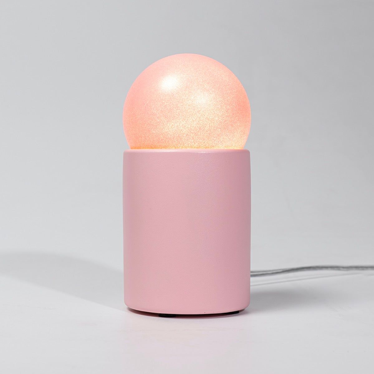 Supernova Pink Concrete Table Lamp, Pop Art Decoration, Modern Table Lamps