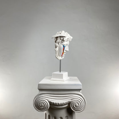 Medusa 'Coloring' Pop Art Sculpture, Modern Home Decor