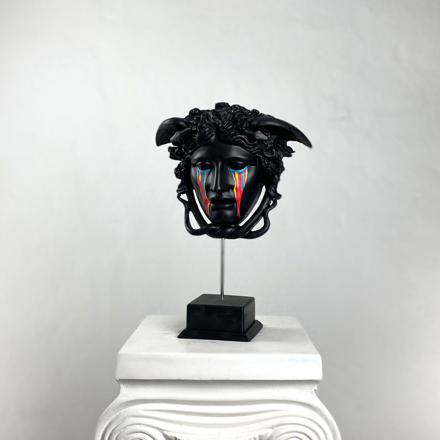 Medusa 'Nightmare' Pop Art Sculpture, Modern Home Decor