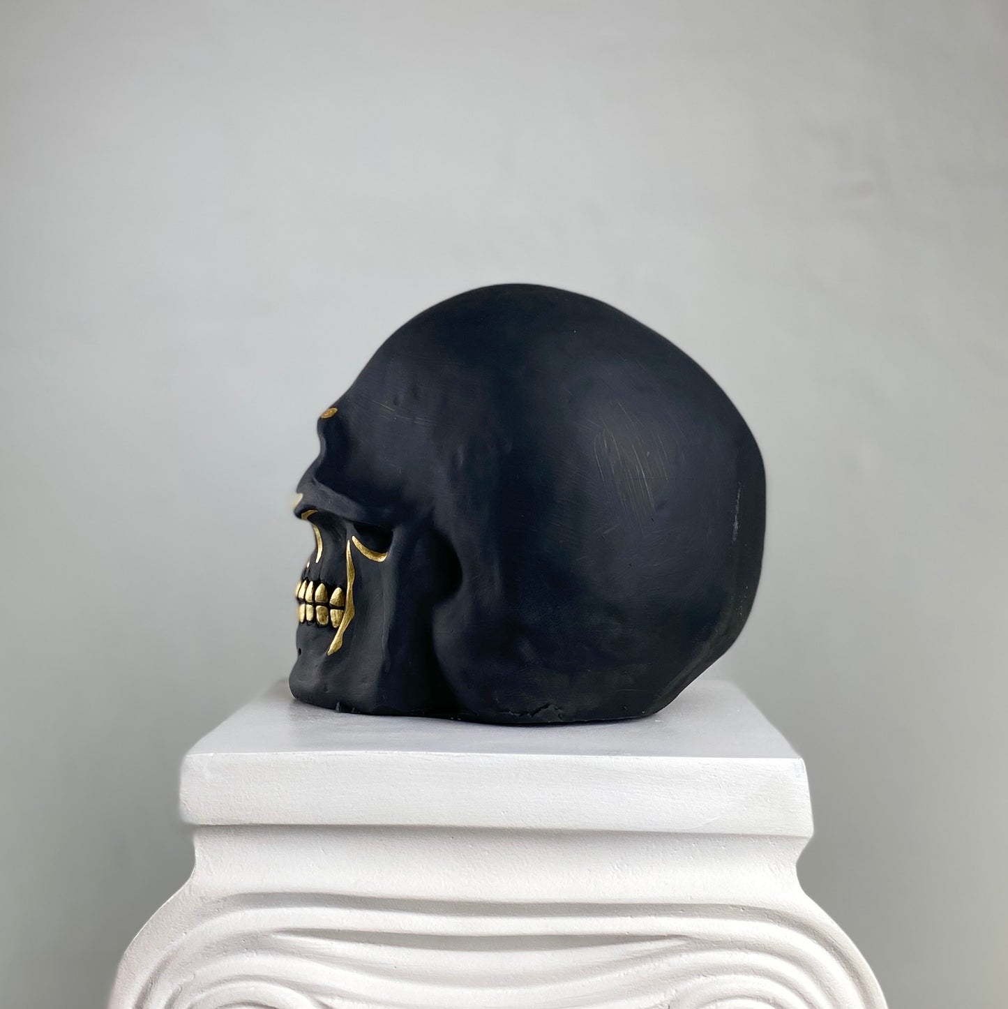 Skull 'El Muerto' Pop Art Sculpture, Modern Home Decor