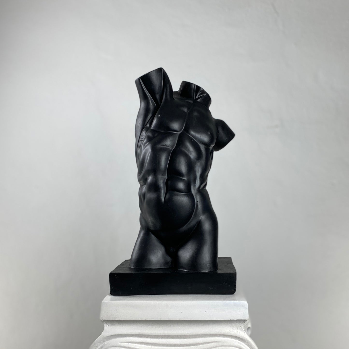Torso 'Black' Pop Art Sculpture, Modern Home Decor