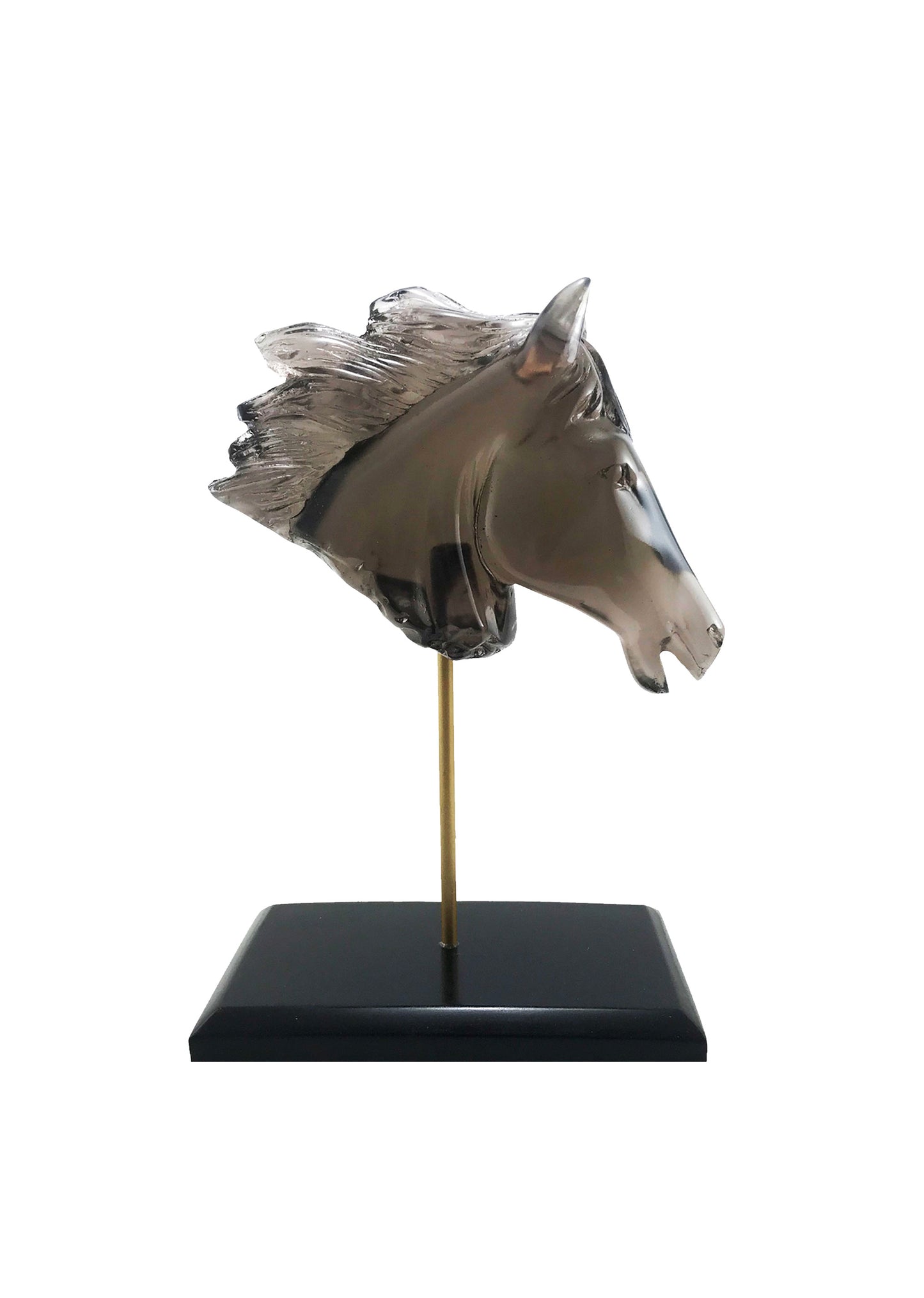 Running Horse Resin Figure, Modern Epoxy Home Decor