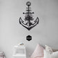 Anchor with Ship Metal Wall Art, Modern Metal Wall Decor