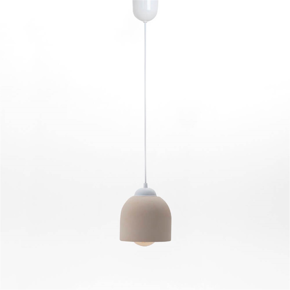 Pink Concrete Pendant Lamp, Modern Pendant Lamp