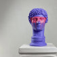 Hermes 'Purple-Man' Pop Art Sculpture, Modern Home Decor
