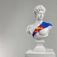 David 'Superman' Pop Art Sculpture, Modern Home Decor, Large Sculpture